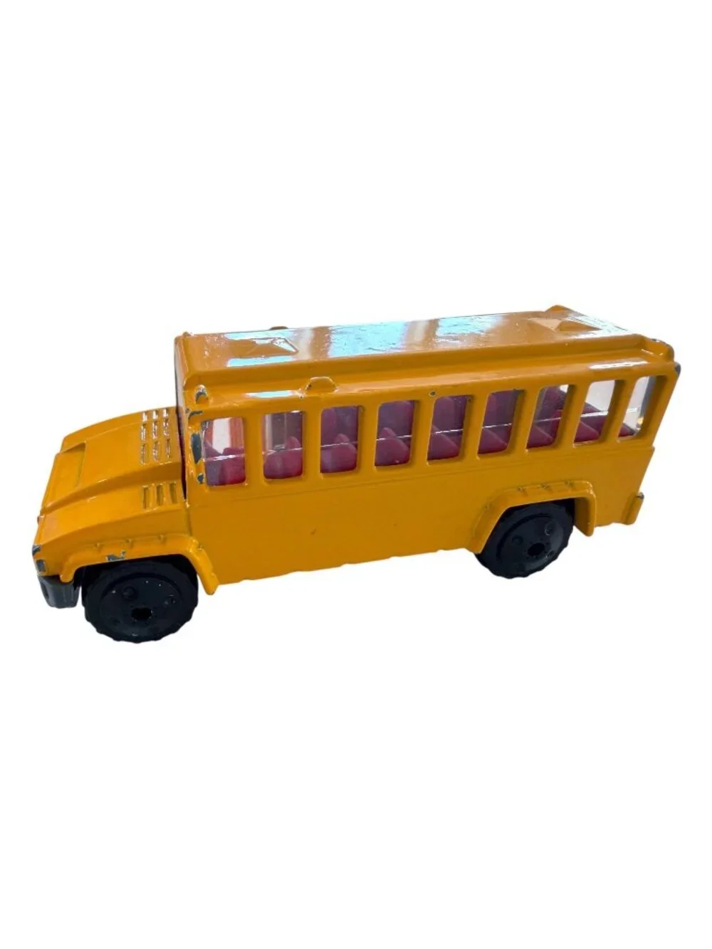Matchbox 2000 School Bus w/ open door hinge